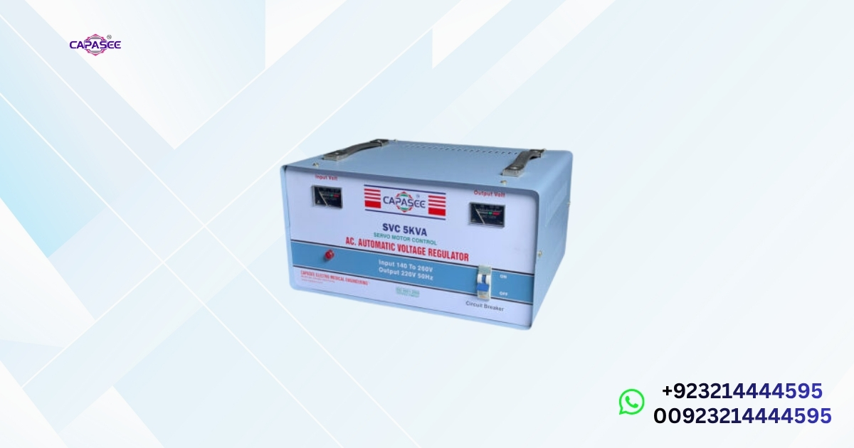 Top Features of Capasee Best Voltage Stabilizer for Hospital in Pakistan