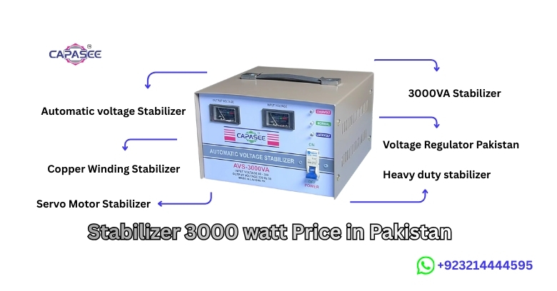 Stabilizer 3000 watt Price in Pakistan