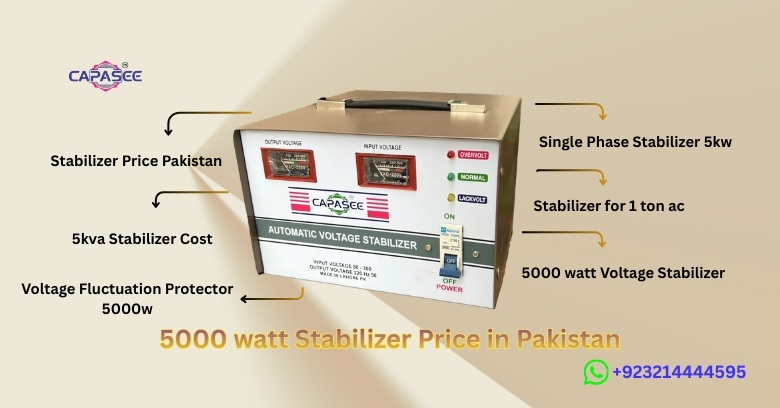 5000 watt Stabilizer Price in Pakistan