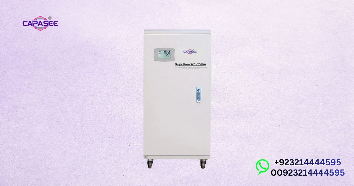 Capasee Single Phase SVC Stabilizer 7000 Watt