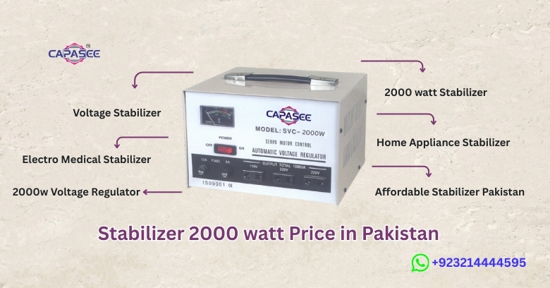 Stabilizer 2000 watt Price in Pakistan