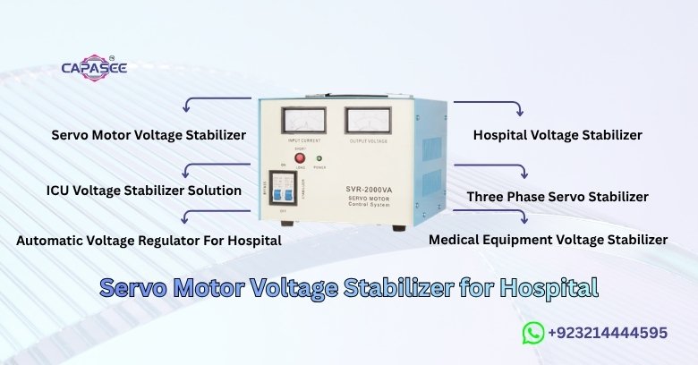 Servo Motor Voltage Stabilizer for Hospital