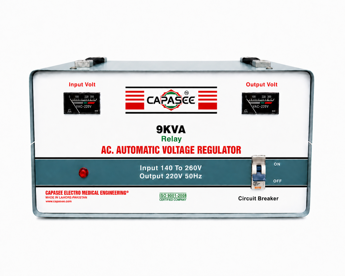 9kva-relay Stabilizer RELAY 9 kVA | Capasee - Image 1