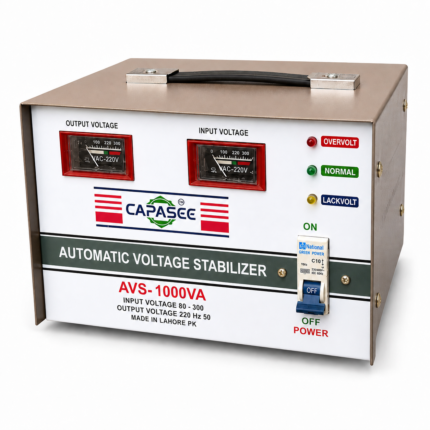 Single Phase SVC 1000 VA Stabilizer – Capasee