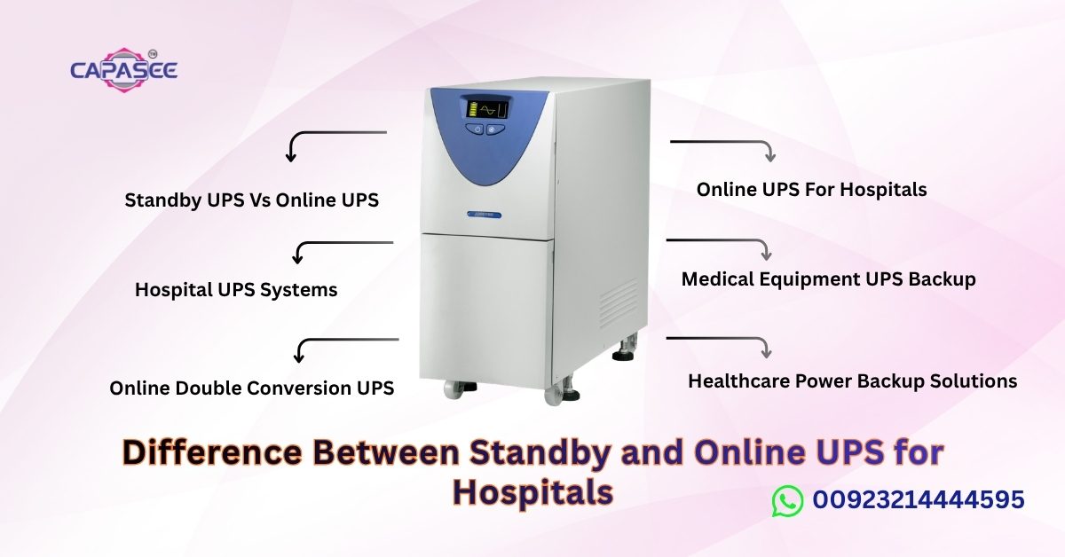 Difference Between Standby and Online UPS for Hospitals